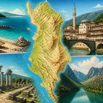 Albanie carte : les plus belles régions à découvrir