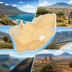 Afrique du sud carte : les meilleures régions à explorer