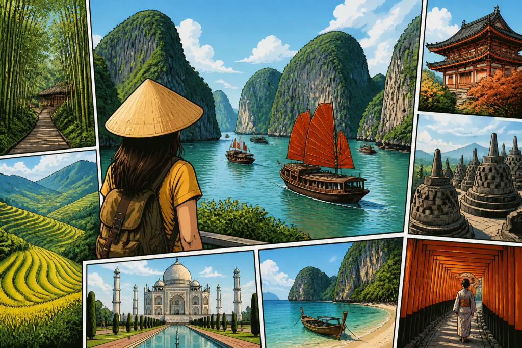 Asie tourisme : les meilleures destinations et conseils pour un voyage inoubliable