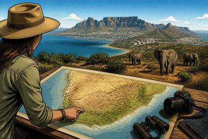 Afrique du sud carte détaillée : guide pratique pour préparer votre voyage