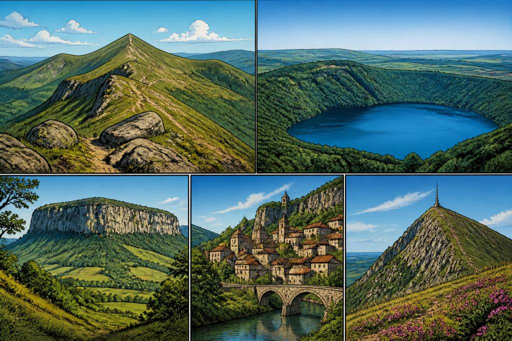 Auvergne paysages : les plus beaux sites à découvrir