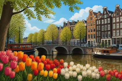 Amsterdam saison des tulipes : quand partir pour profiter des fleurs printanières