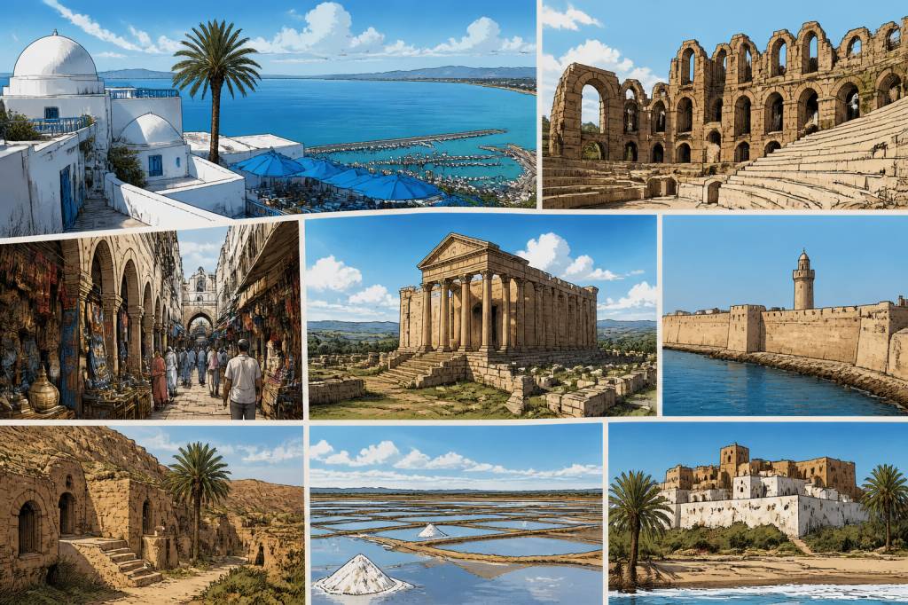 A voir en Tunisie : 15 lieux incontournables à découvrir