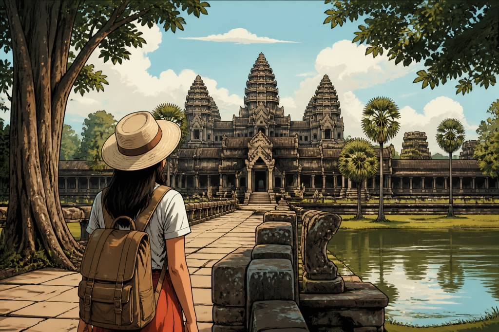 Angkor carte : guide complet pour visiter les temples