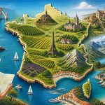 Carte de france pour vacances : les meilleures destinations à découvrir