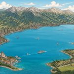 Carte du lac Léman : itinéraire, villes et activités autour du lac