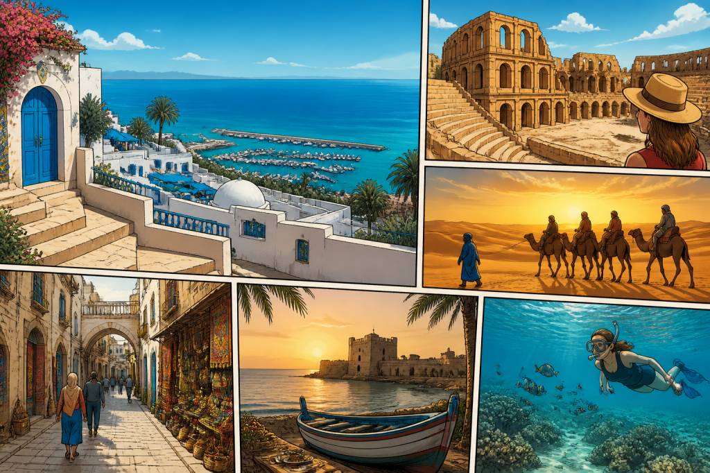 Activité à faire en Tunisie : 15 idées incontournables pour un séjour inoubliable