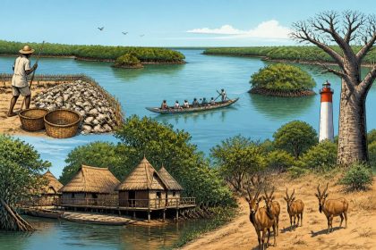 Carte du Sine Saloum : les lieux incontournables à découvrir