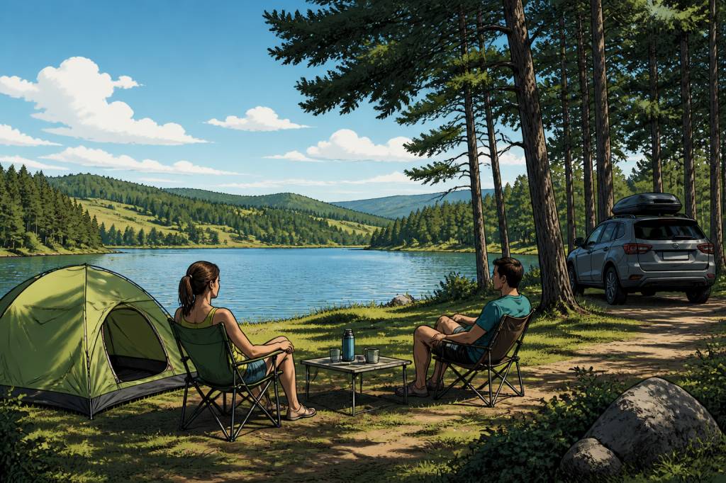 Camping lac de Charpal : les meilleurs emplacements pour des vacances nature