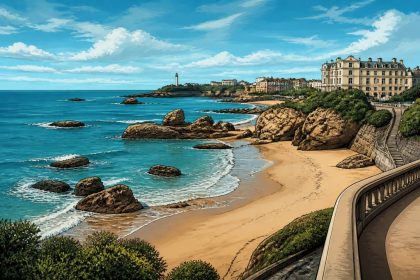 Biarritz France photos : les plus beaux paysages et lieux à découvrir affiner via vision et ajouts contradictoires.