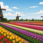Champ de fleurs en Hollande : les plus beaux endroits à découvrir