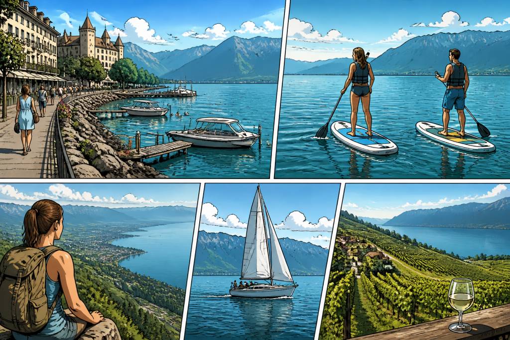 Activité lac Leman : les meilleures expériences à découvrir autour du lac Genève
