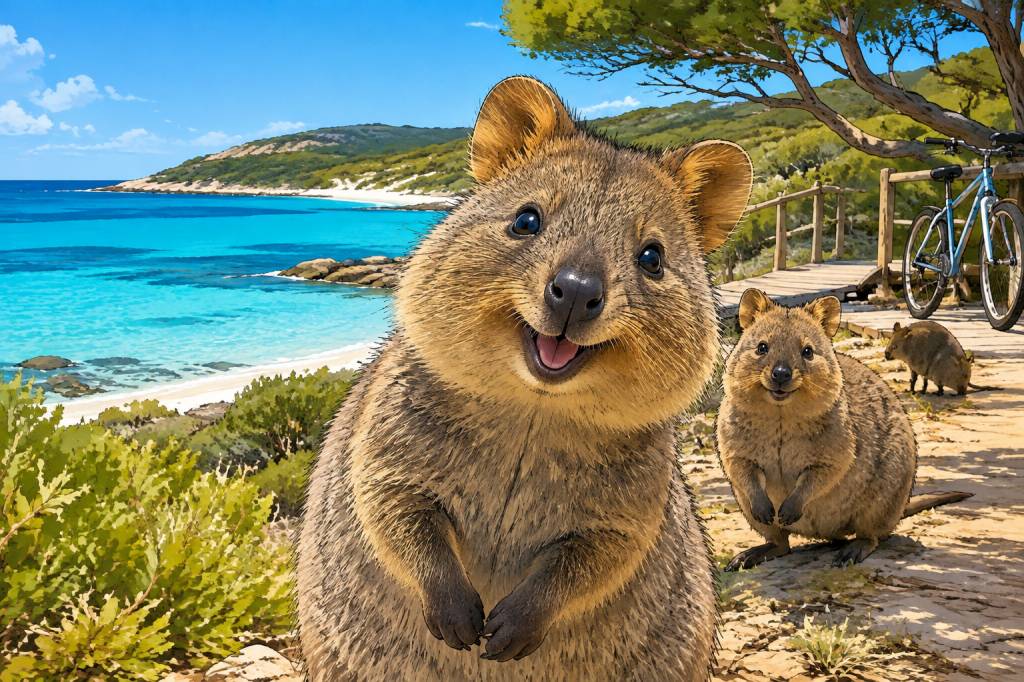 Rottnest Island Quokkas : à la rencontre des animaux les plus souriants d’Australie