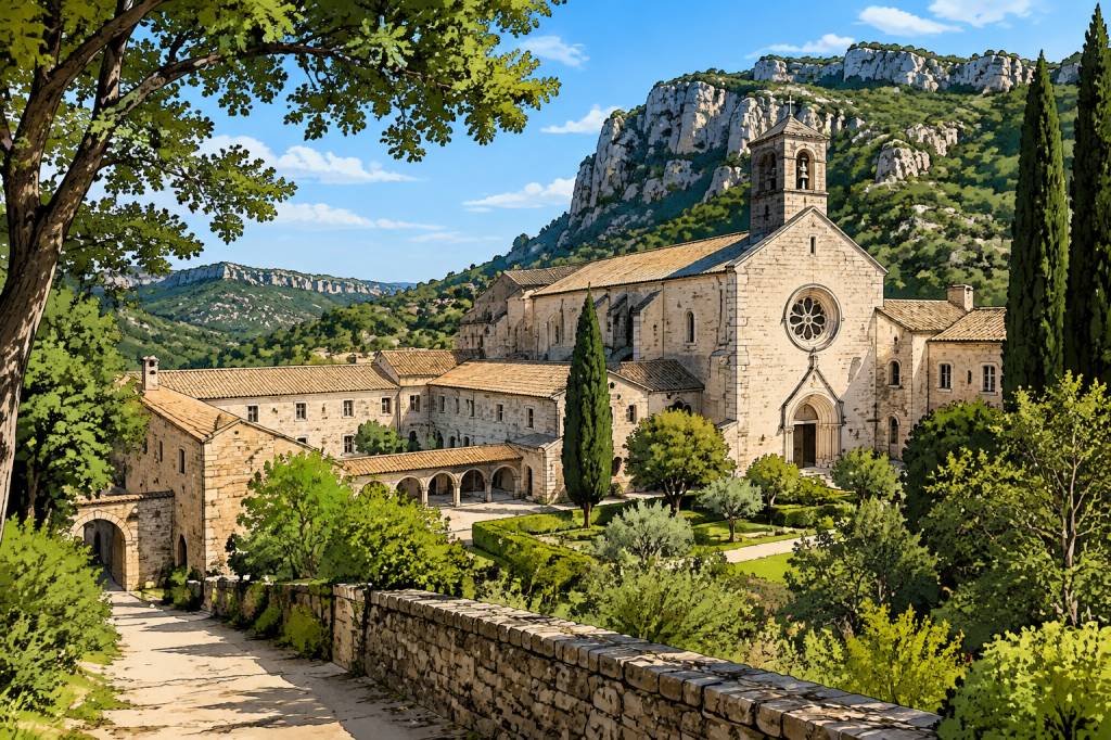 Abbaye saint-michel de Frigolet : les plus belles photos à découvrir