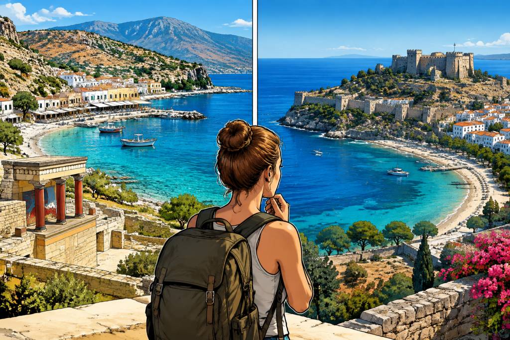 Crète ou Rhodes : quelle île choisir pour vos prochaines vacances ?