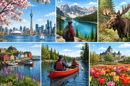 Canada au printemps : les meilleurs endroits à visiter et activités à découvrir