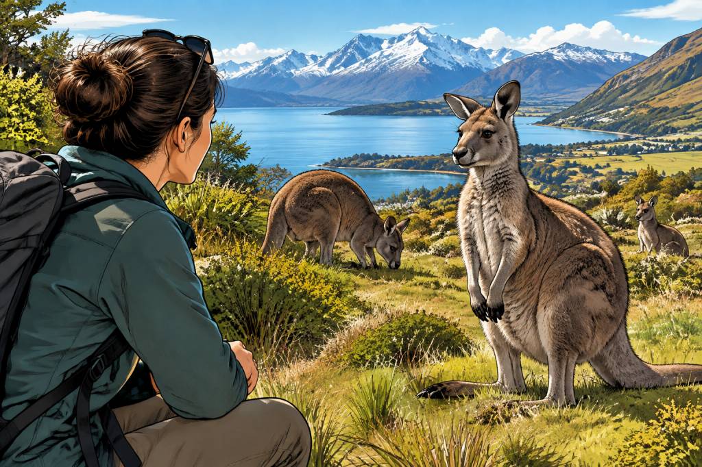 Nouvelle-Zélande et kangourou : où observer les marsupiaux pendant votre voyage ?
