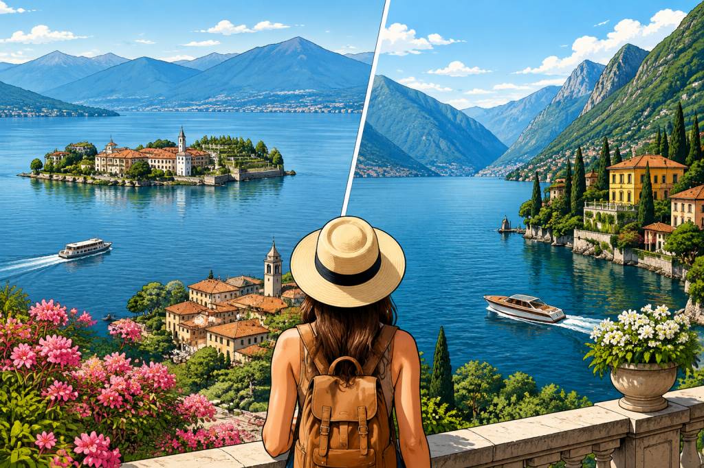 Lac Majeur et lac de Côme : lequel choisir pour vos prochaines vacances ?
