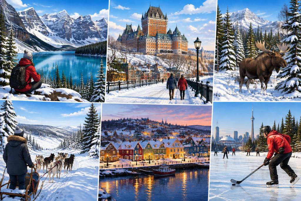 Hivers au Canada : les plus belles destinations à découvrir en voyage