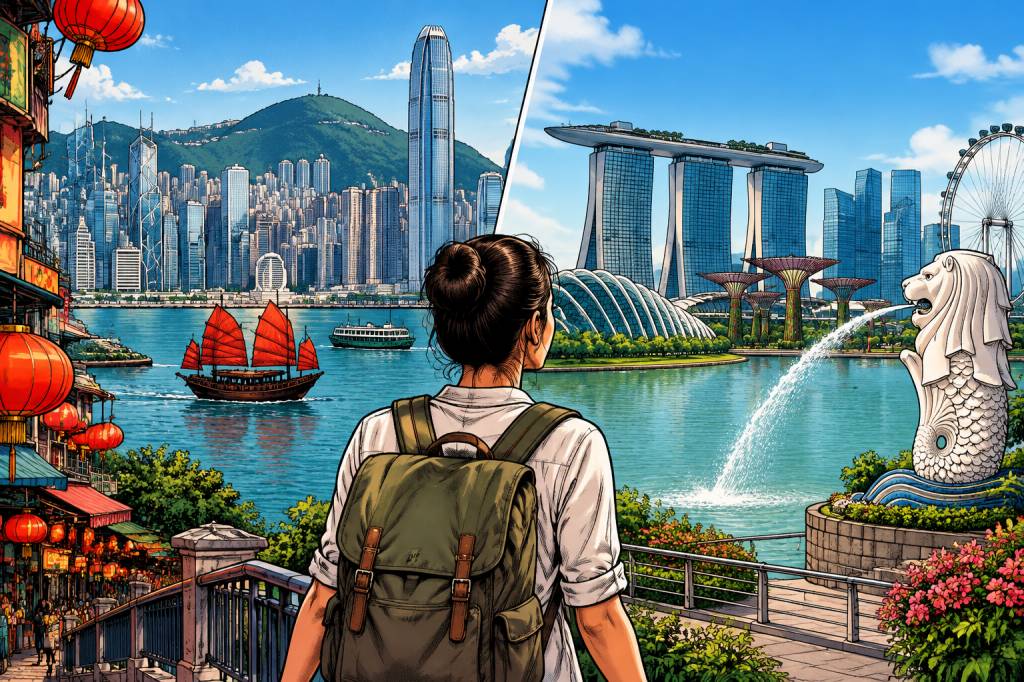 Hong Kong ou Singapour : quelle destination choisir pour votre voyage ?